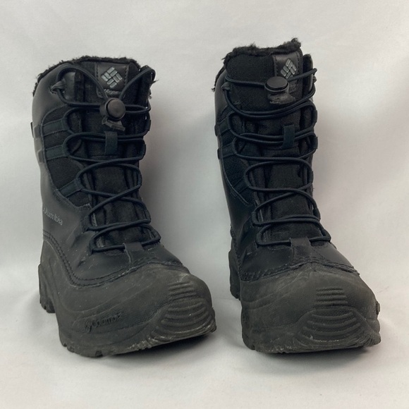 Columbia black lined waterproof boots size 4 - Picture 7 of 9